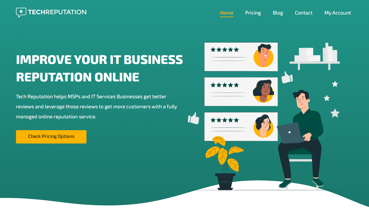 Reput Tech Tech Reputation - Review Management for MSPs and IT Businesses